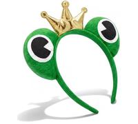 Hatstar Serre-tête grenouille roi,Serre-tête avec grenouille et couronne,Crazy Frog Headband,pour le costume parfait de grenouille,Accessoire de carnaval et de carnaval pour femme, homme et enfant