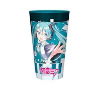 ABYstyle Verre HATSUNE MIKU Ville Musicale XXL 400 ml Bleu