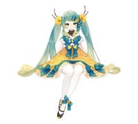 Hatsune miku nouilles stopper PVC Statue Hatsune Miku 2025 Nouvel An chinois ver