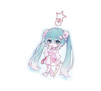 Hatsune Miku - Porte-Clés Acrylique Kawaii Summer Time