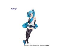 Hatsune Miku - Statuette Noodle Stopper Kuroboshi Kouhaku Ver. (re-run) 14 cm