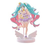 Furyu - Hatsune Miku - Statuette Tenitol Hatsune Miku Yumekawa Princess Lavender Ver. 21 cm