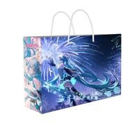 HatsunMiku Sac Cadeaux - Anime Figure Autocollants Broche Carte Poster Jouet Bag - HatsunMiku Figurine Décoration Set