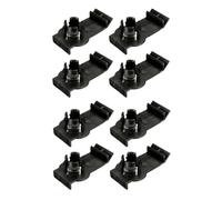 HATSVTGR 51338254781 Régulateur Clip Supports Kits Fenêtre Voiture Durable Véhicule Automobile Avant Droit Gauche Support Réparation Pour X5 E53 3er E46 Moteur lève-vitre