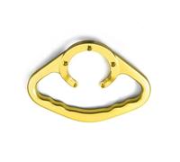 HATSVTGR Barres d'appui Moto Accessoires Moto Universels Poignées Passager Poignée Réservoir Poignée Réservoir Accoudoir pour Y&amaha FZ8 FZ 8 Toutes Les Années Poignée d'accoudoir Moto(Or)