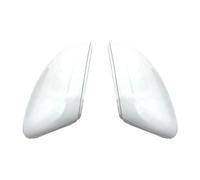 HATSVTGR Boîtier de Protection pour rétroviseur Coque De Rétroviseur Extérieur pour Citroën C3 2016 2017 2018 2019 2020 Protection pour rétroviseur(Blanc)