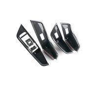 HATSVTGR Couvre-panneau Boutons Interrupteur Fenêtre Intérieure Pour A4 B9 A5 2017 2018 2019 2020 LHD Poignée intérieure intérieure automatique