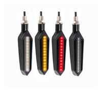 HATSVTGR Indicateurs virage Moto Feu Arrière Avant DRL Signaux D’arrêt Clignotant Pour Z900 Z750 Z1000 Z650 Z800 Z400 Z1000SX(4 PIÈCES)