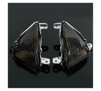 HATSVTGR Indicateurs virage Pour ZX10R 2006-2007 ZX6R 2005-2011 Z1000 2007-2009 ZX-14R ABS SE 2020-2023 ER-6F Lentille Moto Clignotants(Noir)