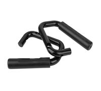 HATSVTGR Poignées Grappin Avant Pour Barre Appui Voiture Texturée Noire Arrière Barres Pour Jeep Pour Wrangler JK JKU 2007-2016 Poignée intérieure intérieure automatique(Front Handle Black)