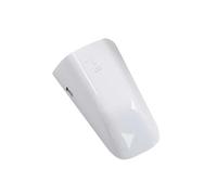 HATSVTGR Poignées portes extérieures voiture Pour Range Rover Pour Evoque Sport LR5 Pour Discovery 5 LR025407 Cache Poignée Porte Extérieure Avant Gauche Côté Conducteur(Blanc)