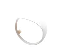 HATSVTGR Protection lampe frontale Cache Cadre Phare Scooter Moto Protège-phares Couvre-phare Anneau Masque Lumière Avant Pour Primavera125 Pour Primavera150 2018-2023(Blanc)