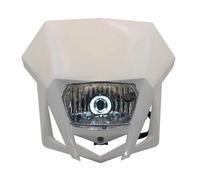 HATSVTGR Protection lampe frontale Pour CRF 150 230 XR YP20 2016-2023 Double Sport Dirtbike Enduro Motocross Carénage Plaque Phare Moto(Blanc)