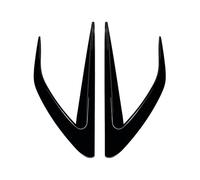 HATSVTGR Spoiler Pare-Chocs Avant Aileron Ventilation Latéral Avant Canards Splitter pour Mazda MX-5 pour Miata ND 2016 2017-2020 Spoiler séparateur Pare-Chocs(Noir Brillant)