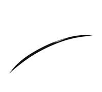 HATSVTGR Voiture Aileron Fenêtre Coffre Accessoires D'aile Fenêtre Coffre Déflecteur d'eau Pluie Coffre Accessoires pour Tesla pour Modèle 3 2017-2023 Accessoires(Noir)