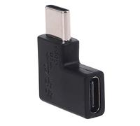 Hattba Adaptateur USB 3.1 type C femelle vers USB A femelle B mâle vers adaptateur OTG type C mâle convertisseur convertisseur droite gauche