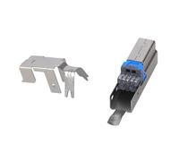 Hattba Adaptateur USB B mâle en aluminium pour créer et fixer des lignes de données d'imprimante, connecteurs de type port de fil de 6 mm