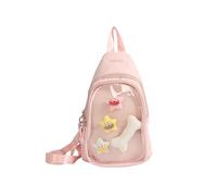 Hattba Anime Display Itabag Sac à bandoulière décontracté convertible Slings Bag Fashion Itabag Slings Sac à dos bandoulière transparent convertible, a, One Size