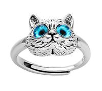 Hattba Bague rétro avec index du majeur réglable pour femme, fille, adolescente