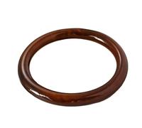 Hattba Bracelet jonc en résine colorée large géométrique irrégulier bijoux vintage accessoire de mode artistique pour femme