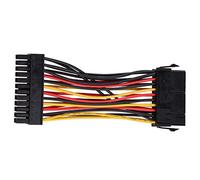 Hattba Câble d'alimentation/adaptateur CPU (14 cm) 20 broches femelle vers connecteur mâle 24 broches câble d'extension d'alimentation interne