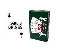 Hattba Cartes de jeu interactives pour célibataires Cartes à jouer de nuit avec défis de consommation d'alcool Jeu de rassemblement social pour adultes Couple interactif