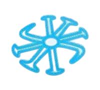 Hattba Coussinets intérieurs lavables à séchage rapide pour casque de vélo, scooter, moto, tapis en silicone à installation rapide