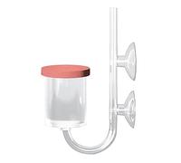 Hattba Diffuseur Air Stone Fish Tank Bubblers Oxygène Diffuseur Oxygène Pierre Aquarium Air Ventouse NanoBubble Aquarium Ventouse