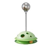 Hattba Distributeur de friandises multifonction pour exercices de chats avec distributeur de friandises interactif