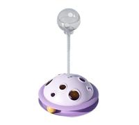 Hattba Distributeur de friandises multifonction pour exercices de chats avec distributeur de friandises interactif