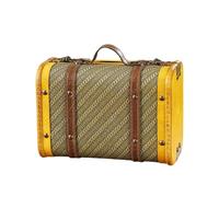 Hattba Élégant étui de voyage européen de style ancien pratique en cuir robuste pour un usage quotidien et une solution de rangement pour la décoration de la maison