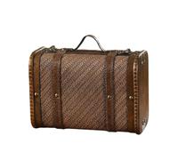 Hattba Élégant étui de voyage européen de style ancien pratique en cuir robuste pour un usage quotidien et une solution de rangement pour la décoration de la maison