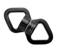 Hattba Émerillons d'escalade 30 KN - Rotation à 360 degrés - Corde pivotante - Connecteur scellé - Pour escalade, hamac, balançoire