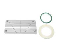 Hattba Ensemble de blocs d'épissure de ruban pour ruban adhésif de 1/2 1/4 et 25,4 cm, facile à utiliser, kit professionnel en alliage d'aluminium