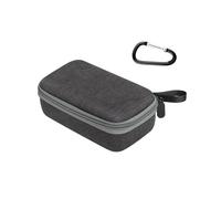 Hattba Étui de transport de protection pour appareil photo, sac de rangement essentiel avec mousqueton, étui rembourré doux avec mousqueton en métal, Noir , 177x103x64mm/6.97x4.06x2.52inch, Noir