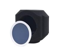 Hattba Housse de microphone insonorisante pour studio à domicile et diffusion en direct avec réduction efficace du bruit 1 housse de microphone de diffusion