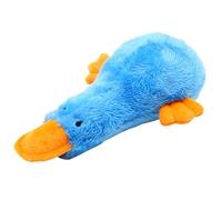 Hattba Jouet en peluche pour chien en peluche froissé et couineur - Jouet interactif à mâcher en forme de canard pour protéger les meubles