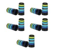 Hattba Lot de 10 viroles de golf coniques pour arbres en fer - Accessoires de golf - Embouts coniques pour tiges de fer de 0,9 cm et 1,9 cm