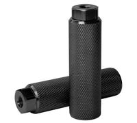 Hattba Lot de 2 Peg de vélo en alliage d'aluminium pour vélo de montagne, vélo de cascade, pour pieds avant arrière
