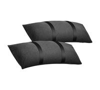 Hattba Lot de 2 poids robustes à remplir de sable pour base de parasol d'extérieur, ancrages de meubles de jardin avec tissu renforcé - Poids résistant aux intempéries