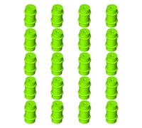Hattba Lot de 20 anneaux de protection étanches en silicone pour câbles de vélo - Accessoire de cyclisme pour divers vélos - Anti-poussière