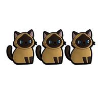 Hattba Lot de 3 amortisseurs de vibrations en silicone souple pour raquette de tennis et cordes