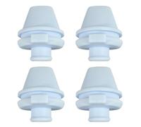 Hattba Lot de 4 bouteilles réutilisables avec becs verseurs étanches pour boissons sans danger pour enfants et tout-petits