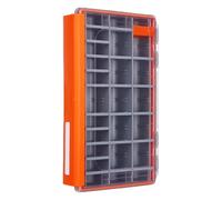 Hattba Organisateurs d'appâts avec couvercle transparent - Boîte à outils - Séparateur d'appâts - Plateaux de rangement flottants pour accessoires de pêche