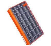 Hattba Organisateurs d'appâts avec couvercle transparent - Boîte à outils - Séparateur d'appâts - Plateaux de rangement flottants pour accessoires de pêche