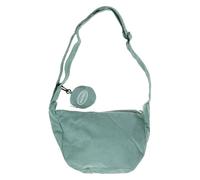 Hattba Sac à bandoulière tendance pour femme en velours côtelé avec fermeture éclair et sangle réglable, vert clair, One Size