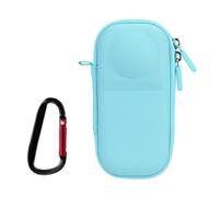 Hattba Sac de rangement de protection pour appareil photo à 360° - Ajustement précis - Coque renforcée et anti-rayures - Étui de voyage intérieur, bleu