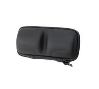 Hattba Sac de rangement pour moulinet de pêche à l'appât, étui de rangement pour 2 moulinets de pêche anti-rayures avec fermeture éclair, Noir , Taille unique