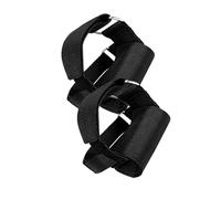 Hattba Sangle de cheville réglable avec attache pour pied d'haltère Tibialis Trainer pour extension de jambe Entraînement de jambe Fixation de pied réglable pour entraînement de fitness