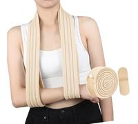 Hattba Sangles de bras réglables pour épaules rotatives - Manchette respirante - Fracture ergonomique - Pour blessures
